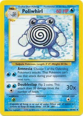 Poliwhirl (38/102) [Base Set Unlimited] | Good Games Modbury