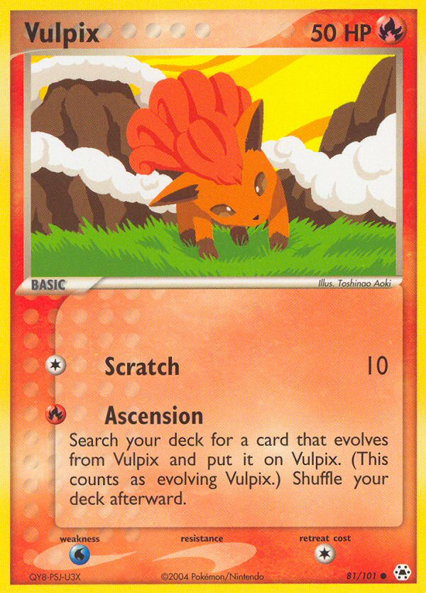 Vulpix (81/101) [EX: Hidden Legends] | Good Games Modbury