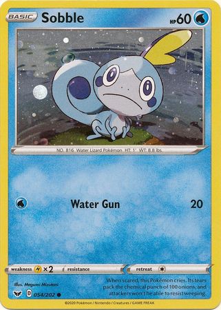 Sobble (054/202) (Cosmos Holo) [Sword & Shield: Base Set] | Good Games Modbury