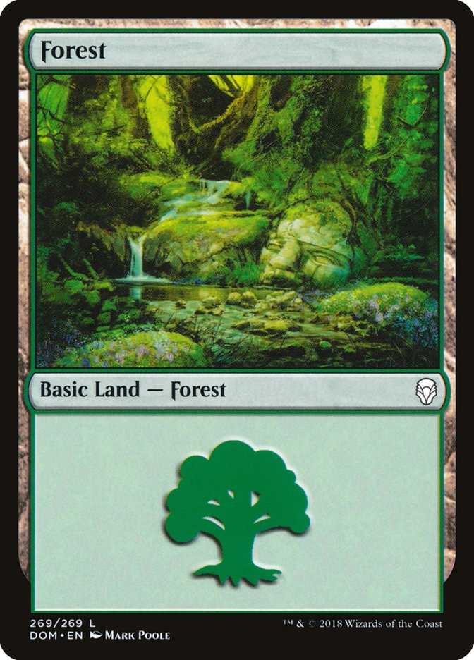 Forest (269) [Dominaria] | Good Games Modbury