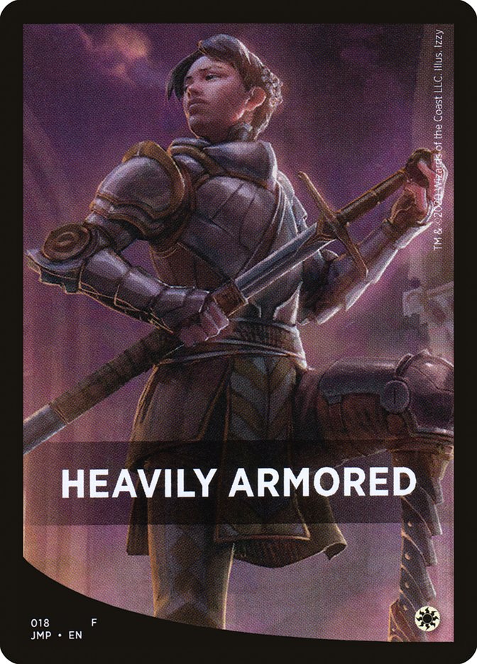 Heavily Armored Theme Card [Jumpstart Front Cards] | Good Games Modbury