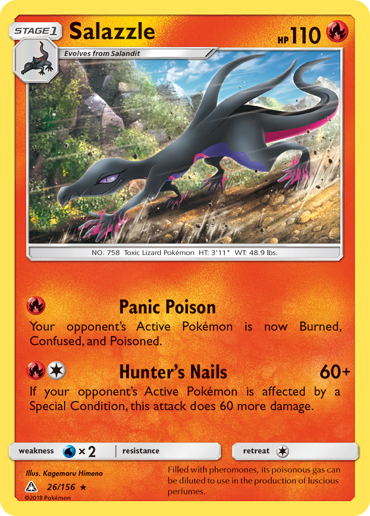 Salazzle (26/156) [Sun & Moon: Ultra Prism] | Good Games Modbury