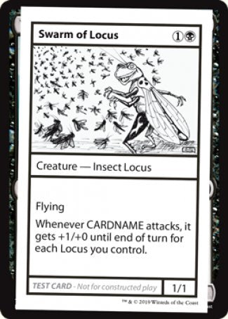 Swarm of Locus (2021 Edition) [Mystery Booster Playtest Cards] | Good Games Modbury