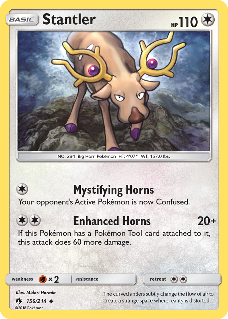 Stantler (156/214) [Sun & Moon: Lost Thunder] | Good Games Modbury