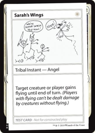 Sarah's Wings (2021 Edition) [Mystery Booster Playtest Cards] | Good Games Modbury
