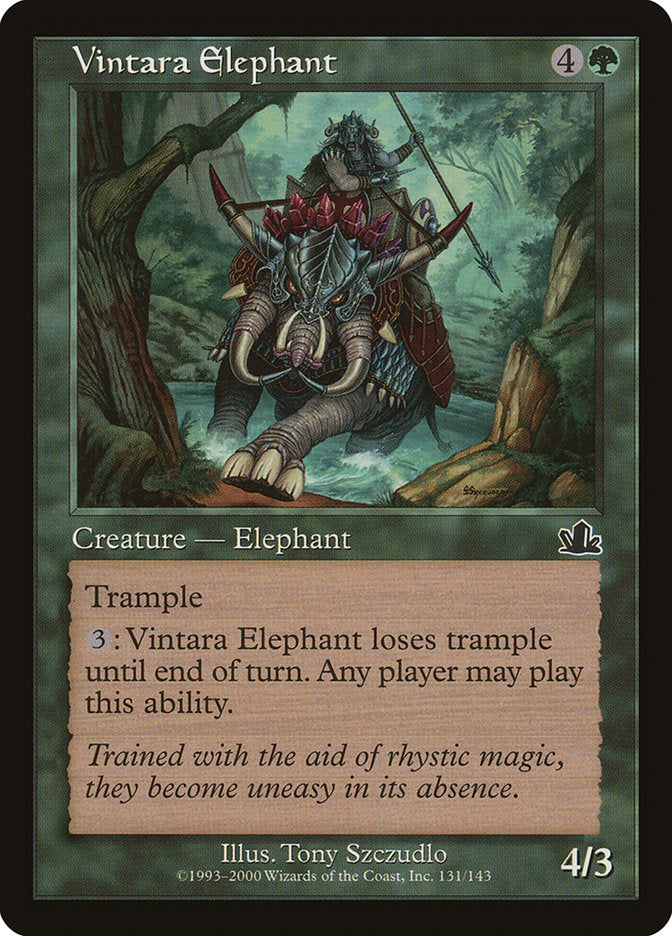 Vintara Elephant [Prophecy] | Good Games Modbury