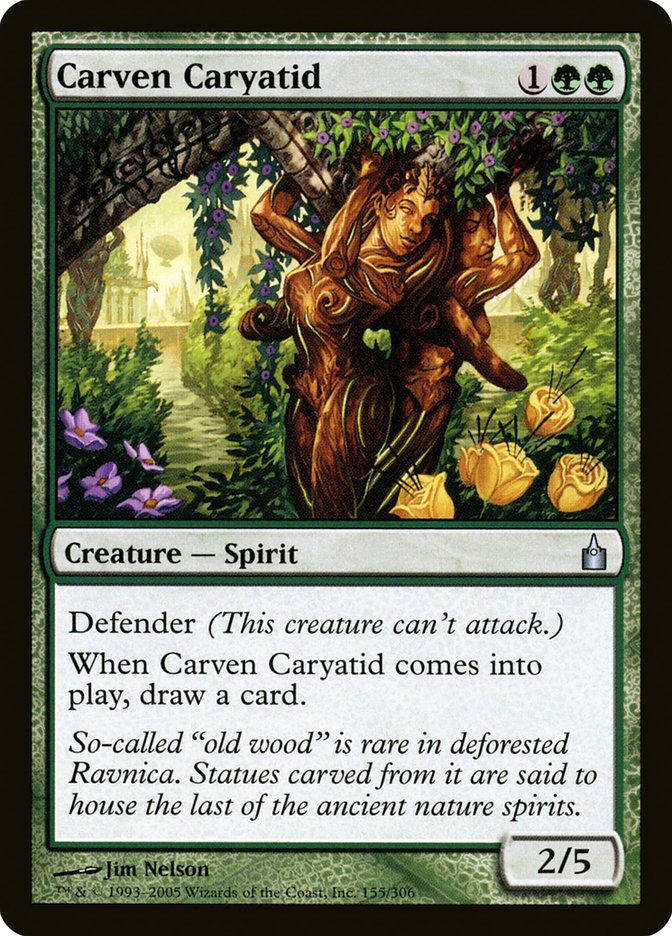 Carven Caryatid [Ravnica: City of Guilds] | Good Games Modbury