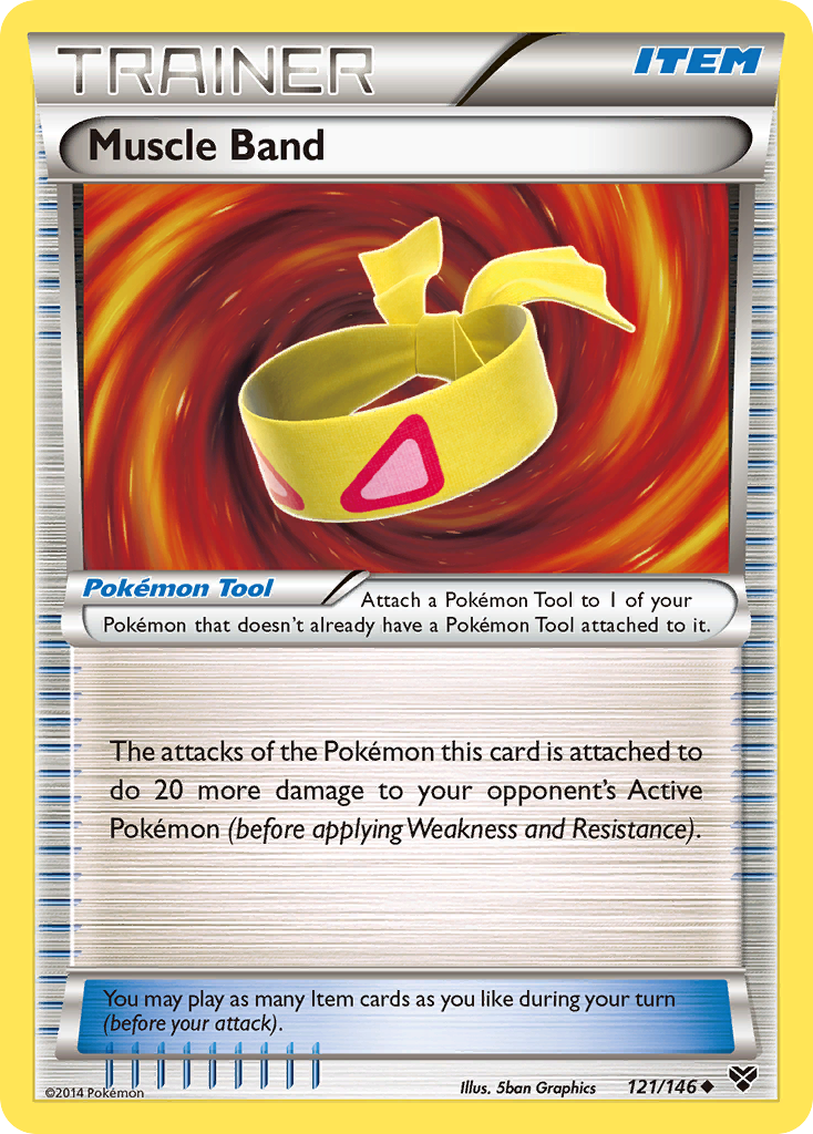 Muscle Band (121/146) [XY: Base Set] | Good Games Modbury