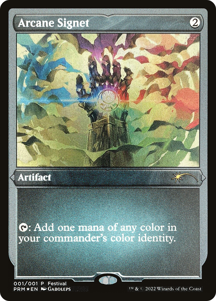 Arcane Signet (Foil Etched) [30th Anniversary Promos] | Good Games Modbury