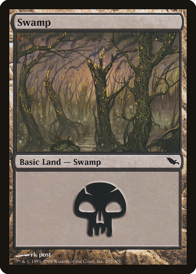 Swamp (292) [Shadowmoor] | Good Games Modbury