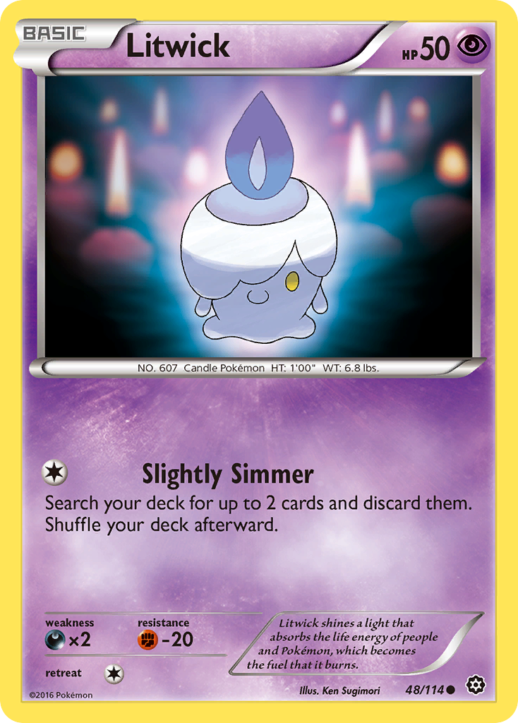 Litwick (48/114) [XY: Steam Siege] | Good Games Modbury