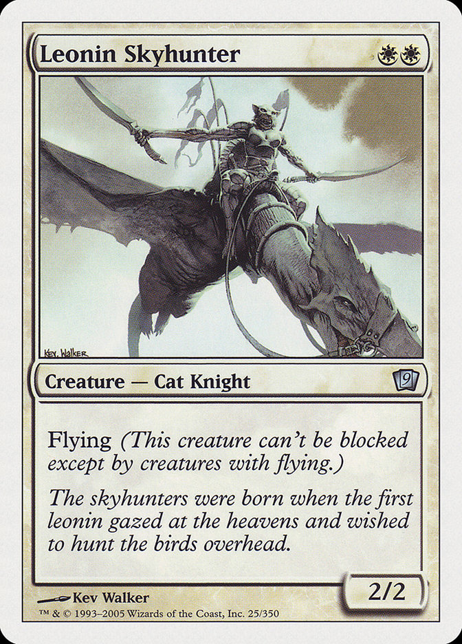 Leonin Skyhunter [Ninth Edition] | Good Games Modbury