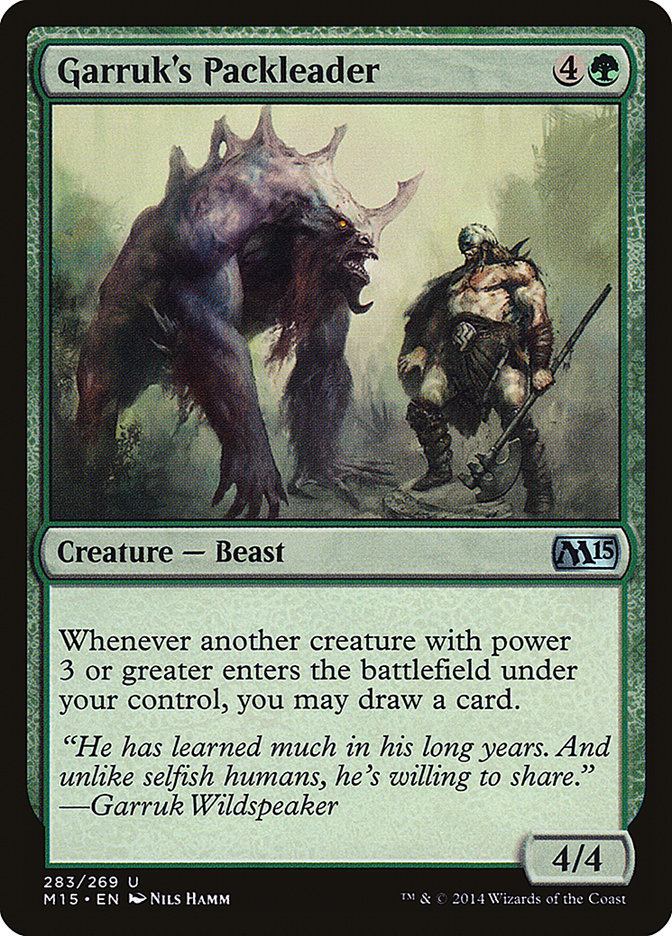 Garruk's Packleader [Magic 2015] | Good Games Modbury