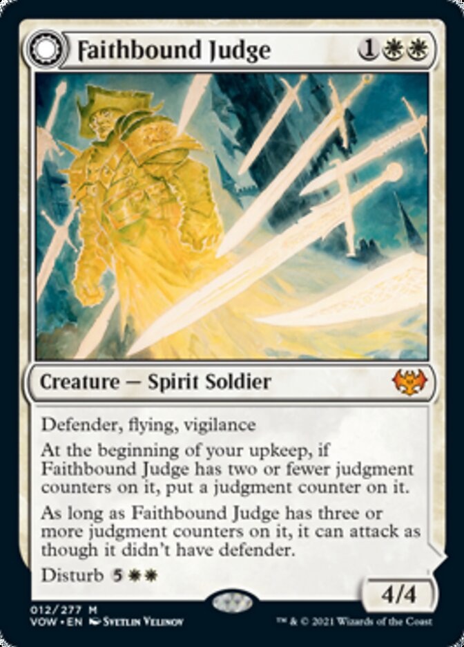 Faithbound Judge // Sinner's Judgment [Innistrad: Crimson Vow] | Good Games Modbury