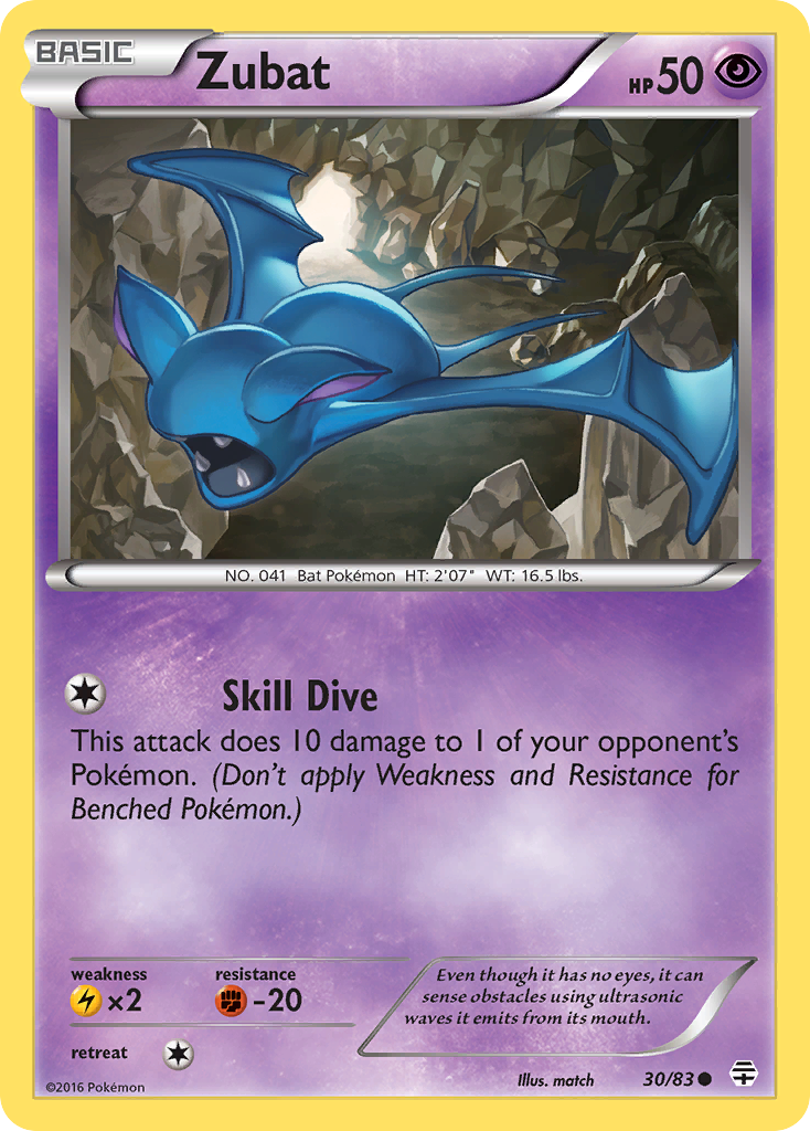 Zubat (30/83) [XY: Generations] | Good Games Modbury