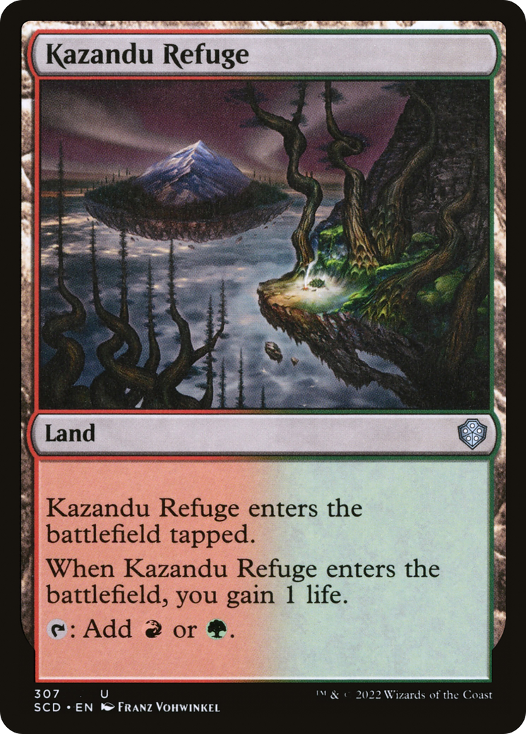 Kazandu Refuge [Starter Commander Decks] | Good Games Modbury