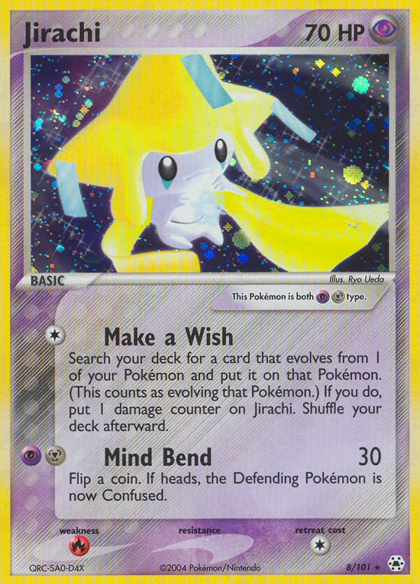 Jirachi (8/101) [EX: Hidden Legends] | Good Games Modbury