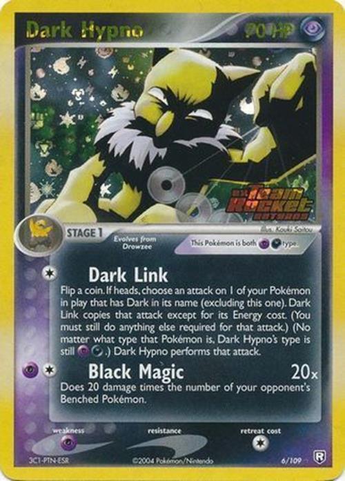 Dark Hypno (6/109) (Stamped) [EX: Team Rocket Returns] | Good Games Modbury