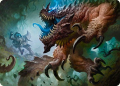 Basilisk Art Card [Dungeons & Dragons: Adventures in the Forgotten Realms Art Series] | Good Games Modbury