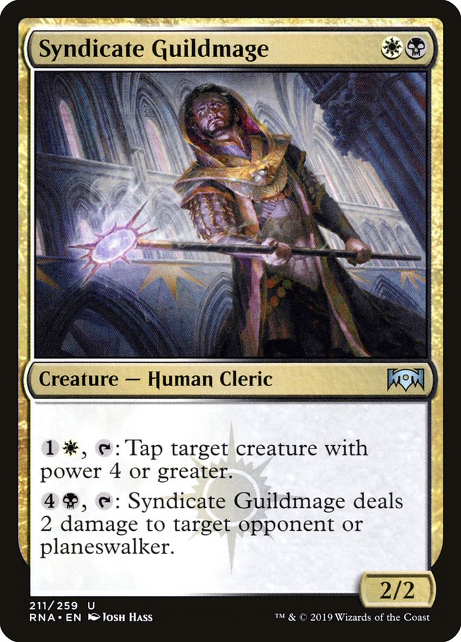 Syndicate Guildmage [Ravnica Allegiance] | Good Games Modbury