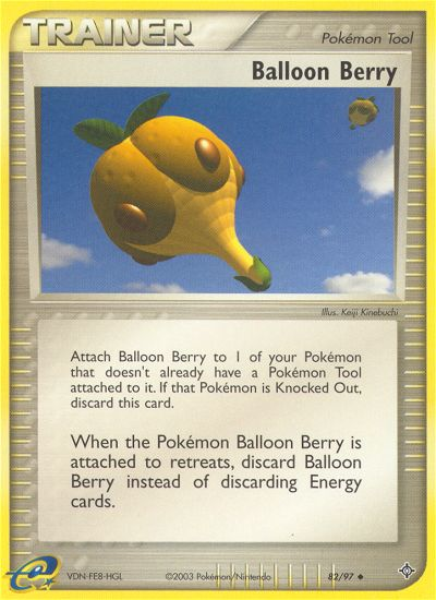 Balloon Berry (82/97) [EX: Dragon] | Good Games Modbury