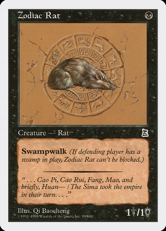 Zodiac Rat [Portal Three Kingdoms] | Good Games Modbury