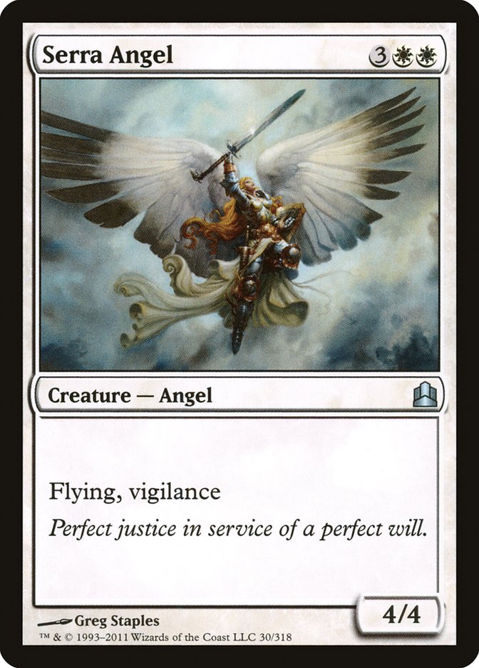 Serra Angel [Commander 2011] | Good Games Modbury