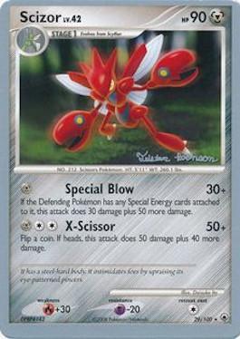 Scizor LV.42 (29/100) (Intimidation - Tristan Robinson) [World Championships 2008] | Good Games Modbury