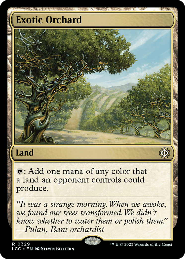 Exotic Orchard [The Lost Caverns of Ixalan Commander] | Good Games Modbury