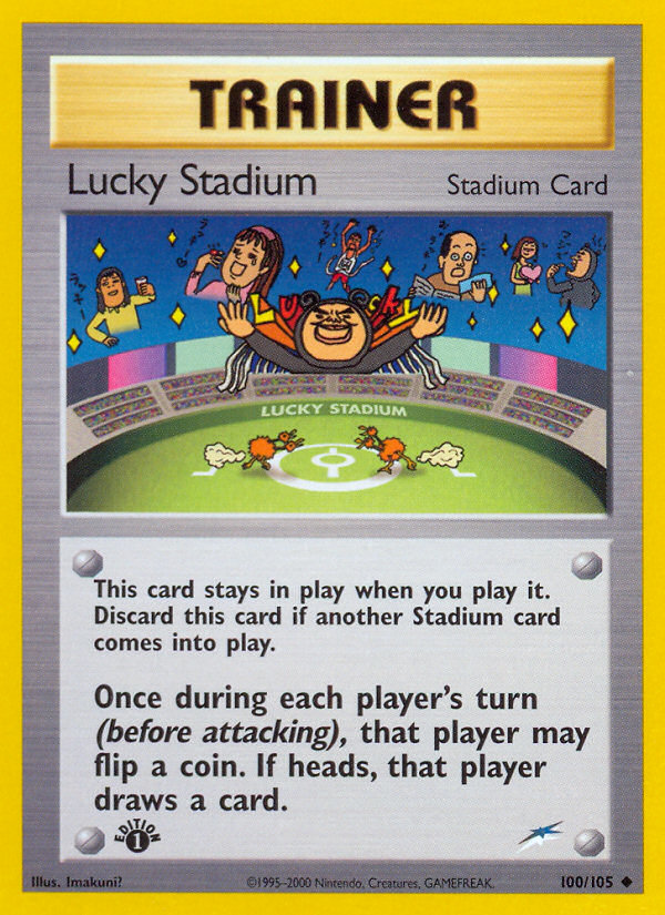 Lucky Stadium (100/105) [Neo Destiny 1st Edition] | Good Games Modbury