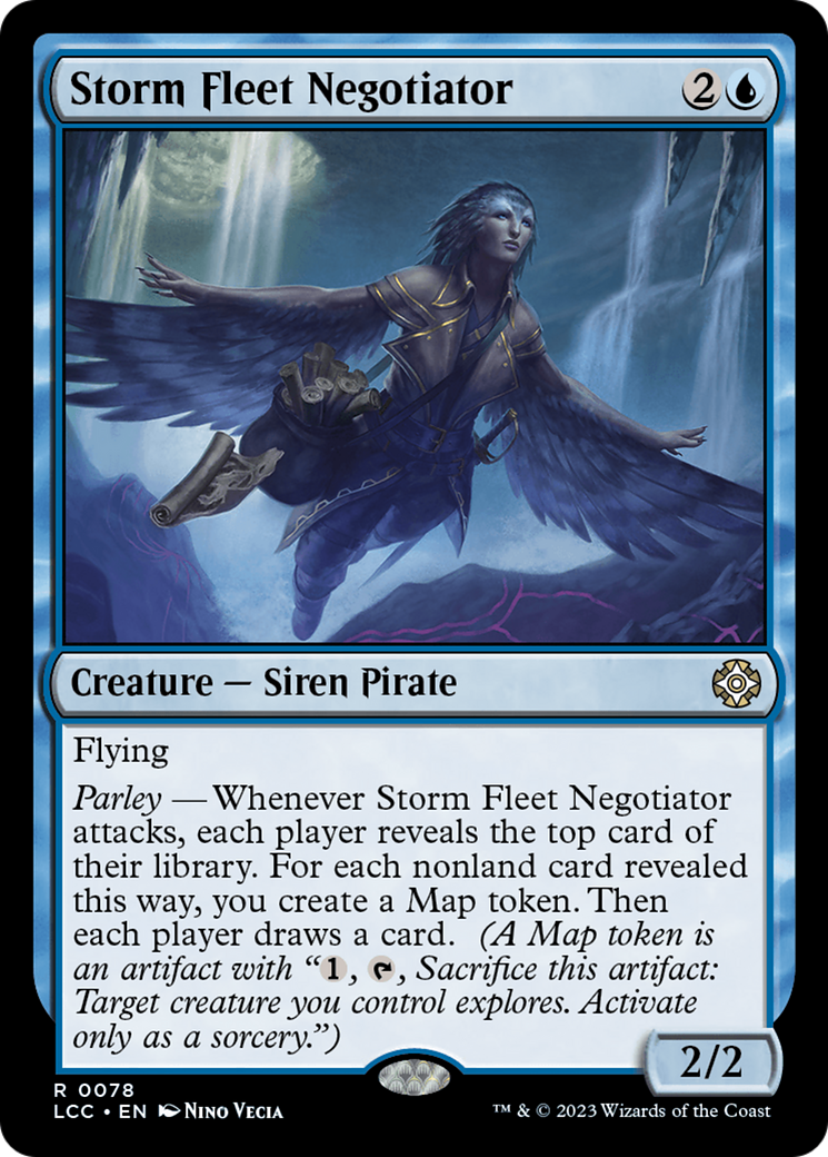 Storm Fleet Negotiator [The Lost Caverns of Ixalan Commander] | Good Games Modbury