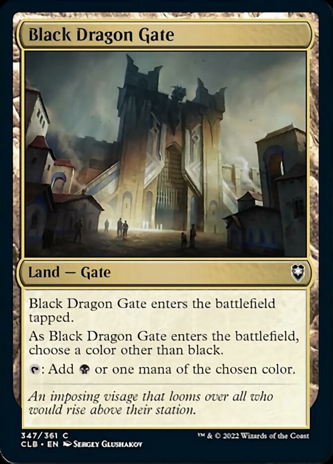Black Dragon Gate [Commander Legends: Battle for Baldur's Gate] | Good Games Modbury