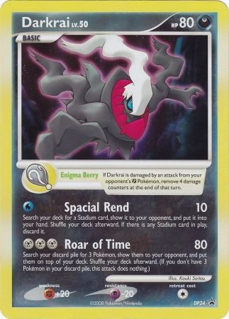 Darkrai (DP24) (Jumbo Card) [Diamond & Pearl: Black Star Promos] | Good Games Modbury