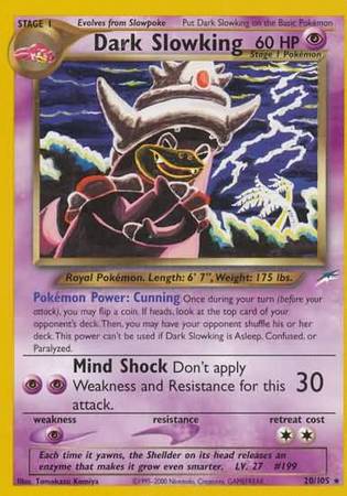 Dark Slowking (20/105) [Neo Destiny Unlimited] | Good Games Modbury