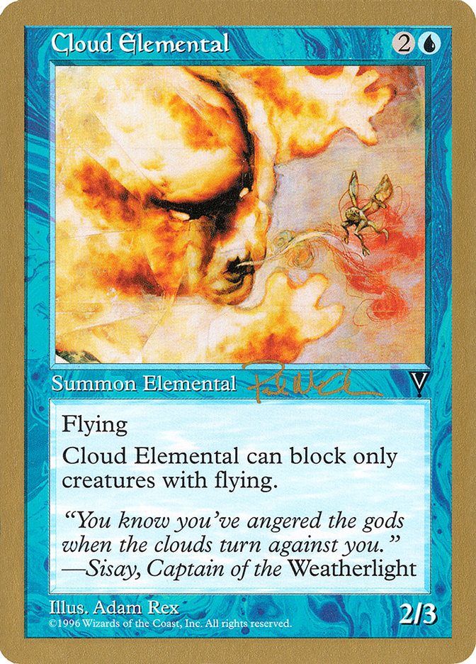Cloud Elemental (Paul McCabe) [World Championship Decks 1997] | Good Games Modbury