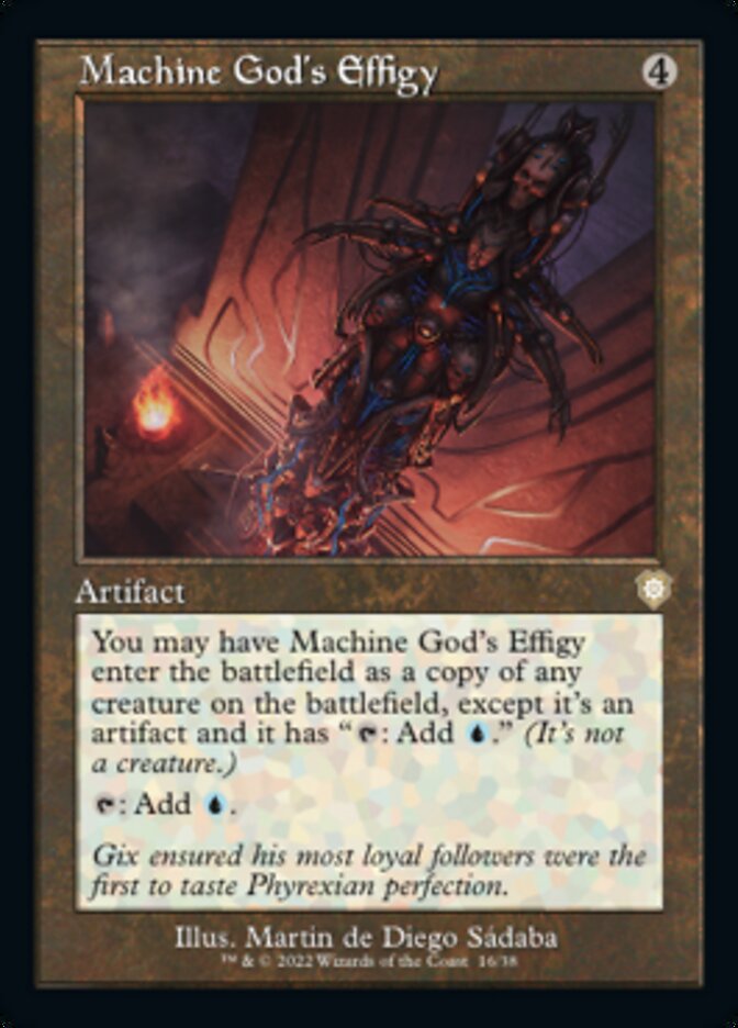 Machine God's Effigy (Retro) [The Brothers' War Commander] | Good Games Modbury