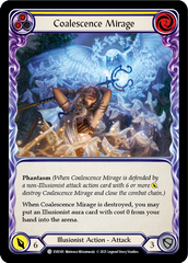 Coalescence Mirage (Yellow) [EVR145] (Everfest)  1st Edition Rainbow Foil | Good Games Modbury