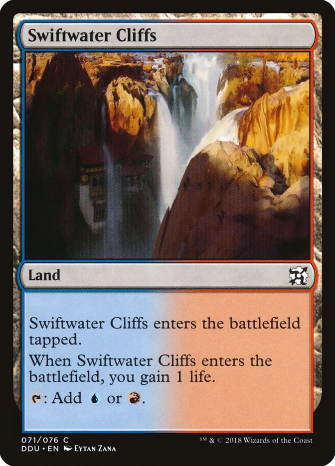 Swiftwater Cliffs [Duel Decks: Elves vs. Inventors] | Good Games Modbury