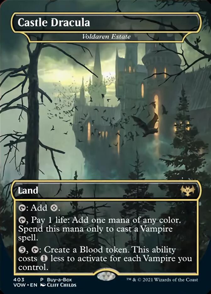 Voldaren Estate - Castle Dracula (Buy-A-Box) [Innistrad: Crimson Vow] | Good Games Modbury