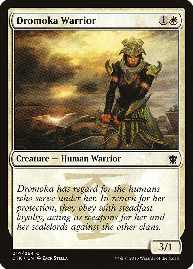 Dromoka Warrior [Dragons of Tarkir] | Good Games Modbury