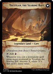 Brass's Tunnel-Grinder // Tecutlan, The Searing Rift [The Lost Caverns of Ixalan] | Good Games Modbury