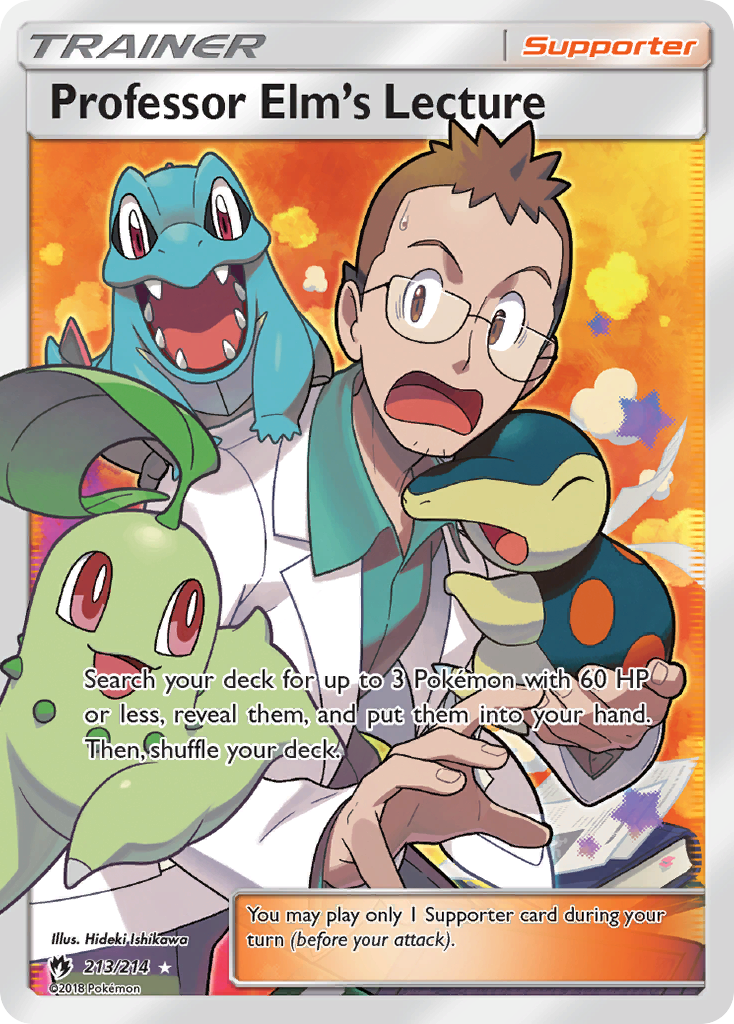 Professor Elm's Lecture (213/214) [Sun & Moon: Lost Thunder] | Good Games Modbury