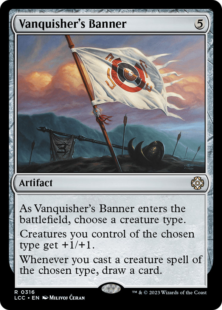 Vanquisher's Banner [The Lost Caverns of Ixalan Commander] | Good Games Modbury