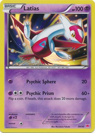 Latias (30/30) [XY: Trainer Kit 2 - Latias] | Good Games Modbury