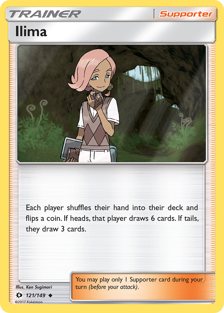 Ilima (121/149) [Sun & Moon: Base Set] | Good Games Modbury