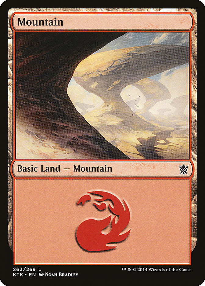 Mountain (263) [Khans of Tarkir] | Good Games Modbury