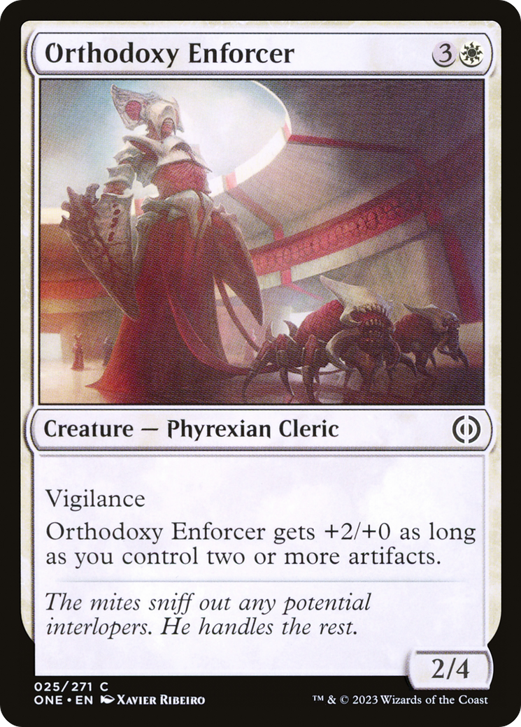 Orthodoxy Enforcer [Phyrexia: All Will Be One] | Good Games Modbury