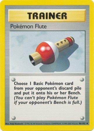 Pokemon Flute (86/102) [Base Set Unlimited] | Good Games Modbury