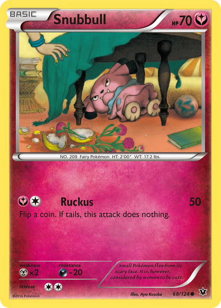 Snubbull (68/124) [XY: Fates Collide] | Good Games Modbury