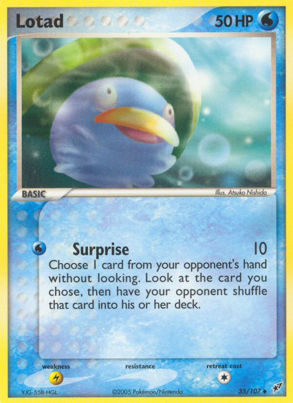 Lotad (35/107) [EX: Deoxys] | Good Games Modbury